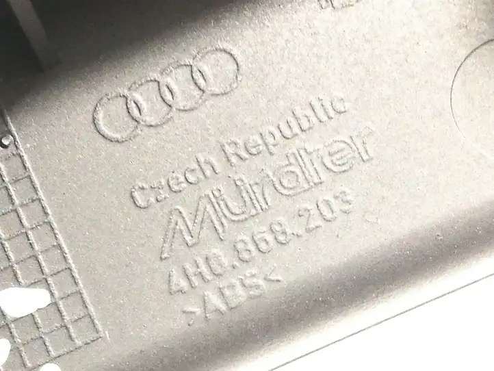 Audi A8 S8 D4 4H (2010 - 2014) 4H0868203 Боковая отделка панели приборов — фото 5