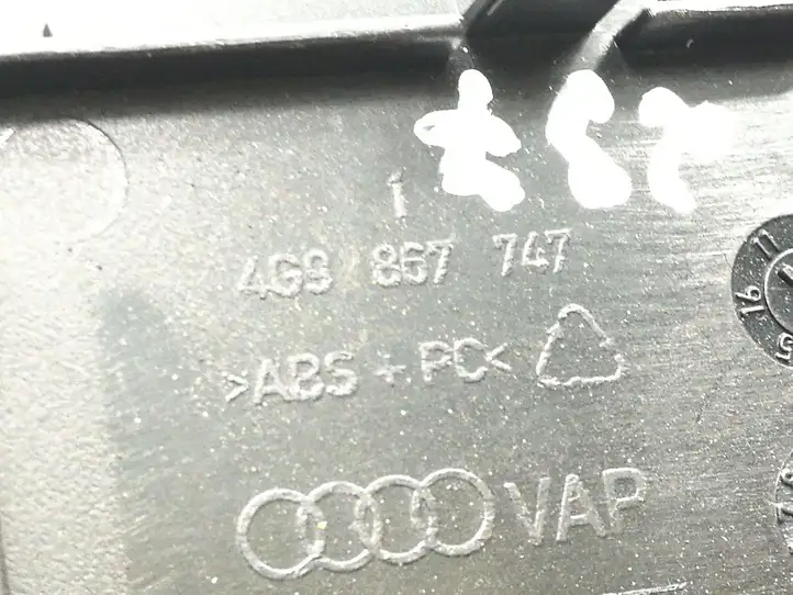 Audi A6 Allroad C7 (2014 - 2018) 4G9857747 Отделка замка — фото 3