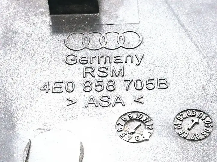 Audi A8 S8 D3 4E (2007 - 2010) 4E0858705B Прочая отделка передней двери — фото 3