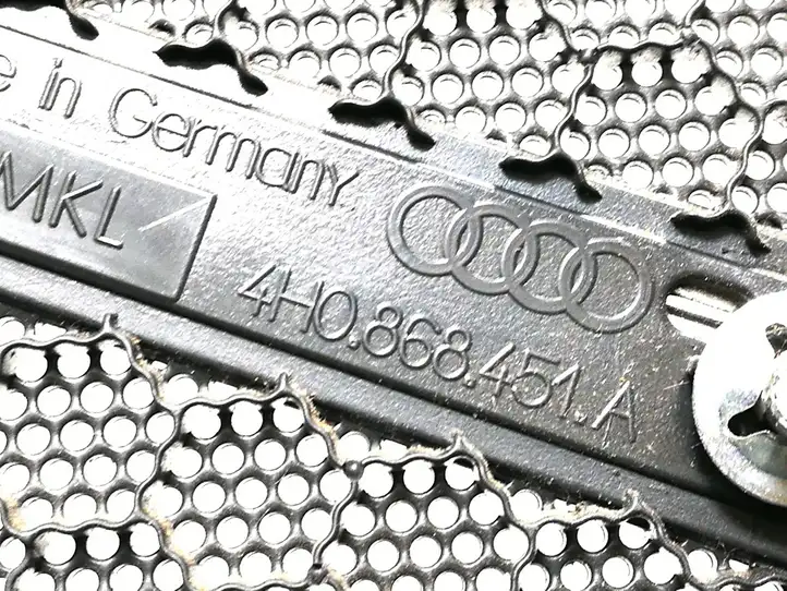 Audi A7 S7 4G (2010 - 2014) 4H0868451A Накладка динамика передней двери — фото 3