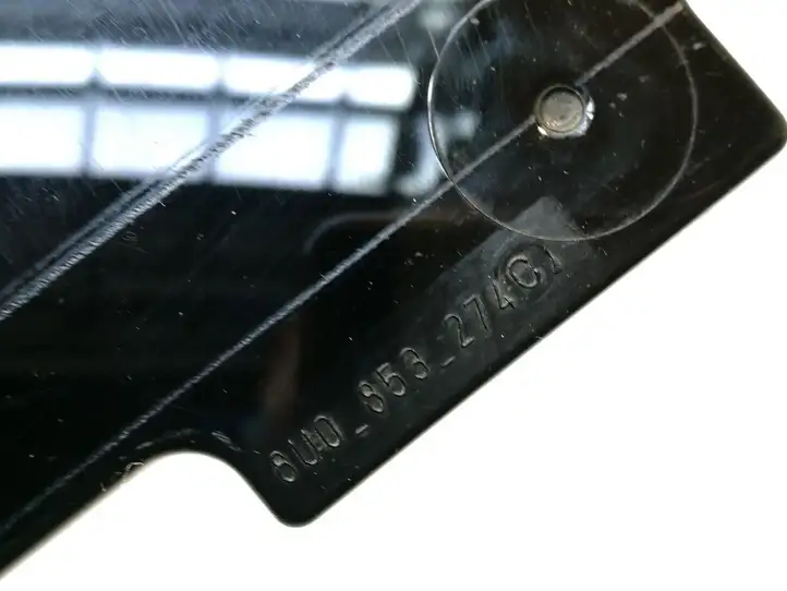 (2014 - 2018) 8U0853274C Накладка стекла задней двери — фото 4