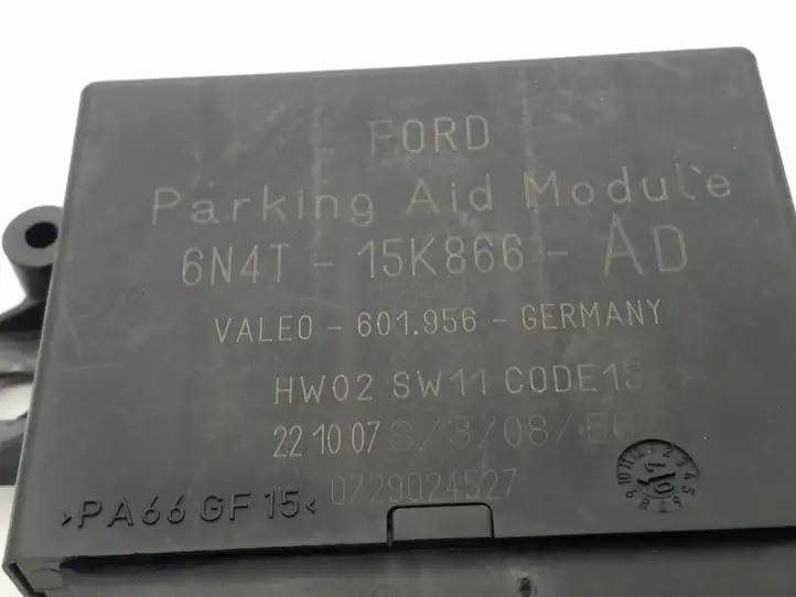 Ford Focus (2005 - 2008) 6N4T15K866AD Блок управления парктрониками — фото 2