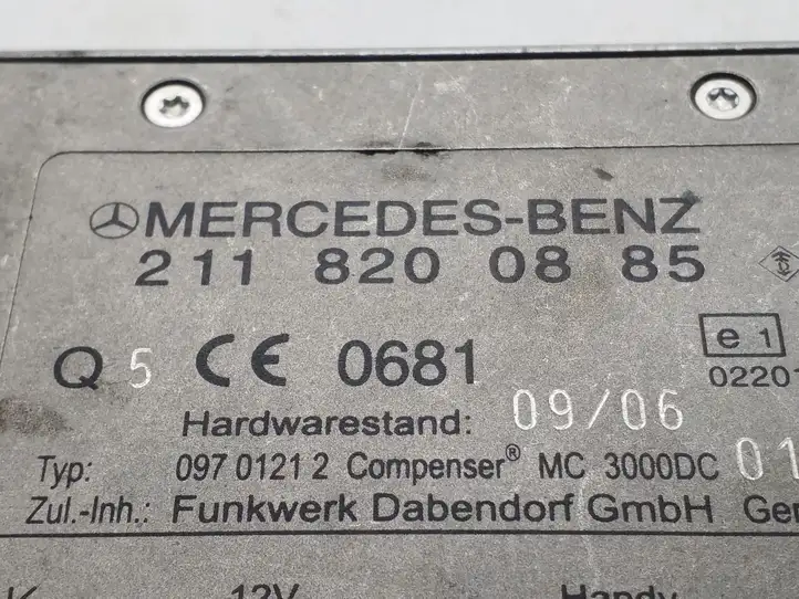 Mercedes-Benz ML W164 (2005 - 2011) 2118200885 Блок управления антеннами — фото 3