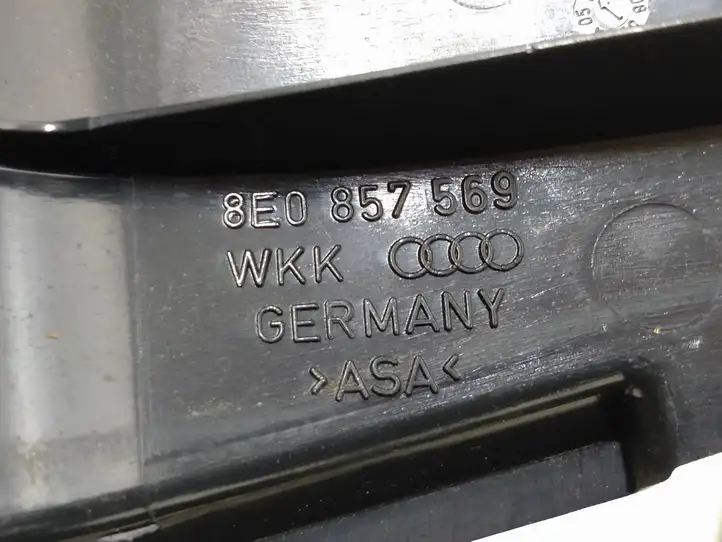 Audi A4 S4 B7 8E 8H (2004 - 2009) 8e0857569 Рамка дверного стекла задней двери — фото 2