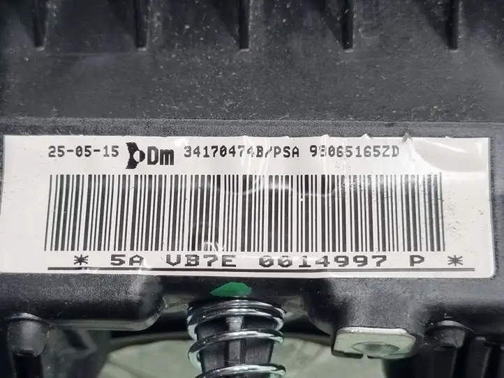 Toyota Proace (2013 - 2016) 98065165ZD Подушка безопасности руля — фото 5
