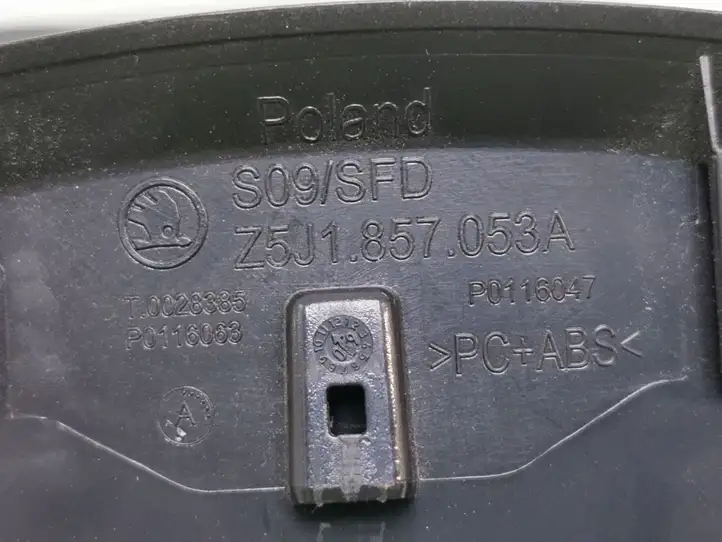Skoda Roomster (5J) (2010 - 2015) 5J0858565 Обшивка рулевой колонки — фото 6