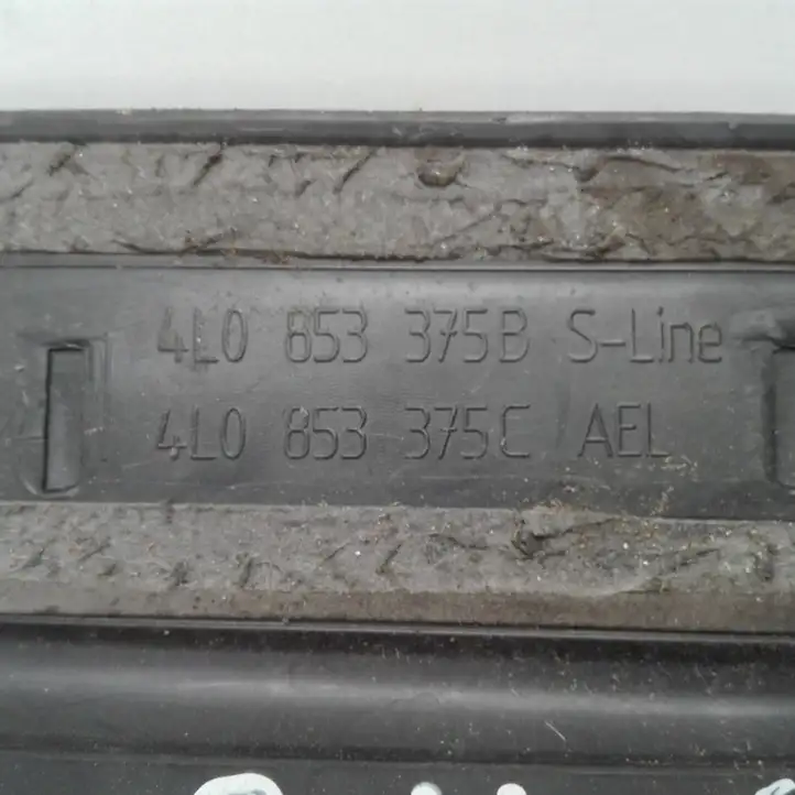 Audi Q7 4L (2005 - 2009) 4L0853375B Внутренняя отделка заднего порога — фото 8