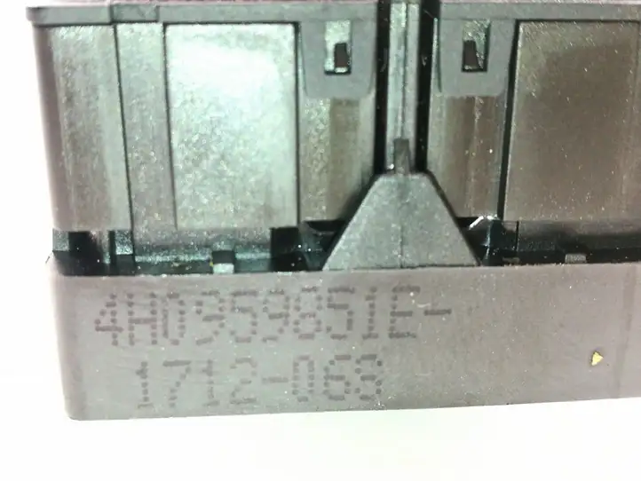 Audi A8 S8 D4 4H (2010 - 2014) 4H0959851E Кнопка стеклоподъемников — фото 4