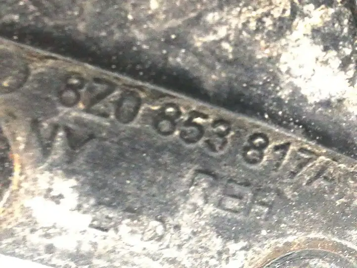 Audi (1999 - 2007) 8Z0853817A Молдинг заднего крыла — фото 7
