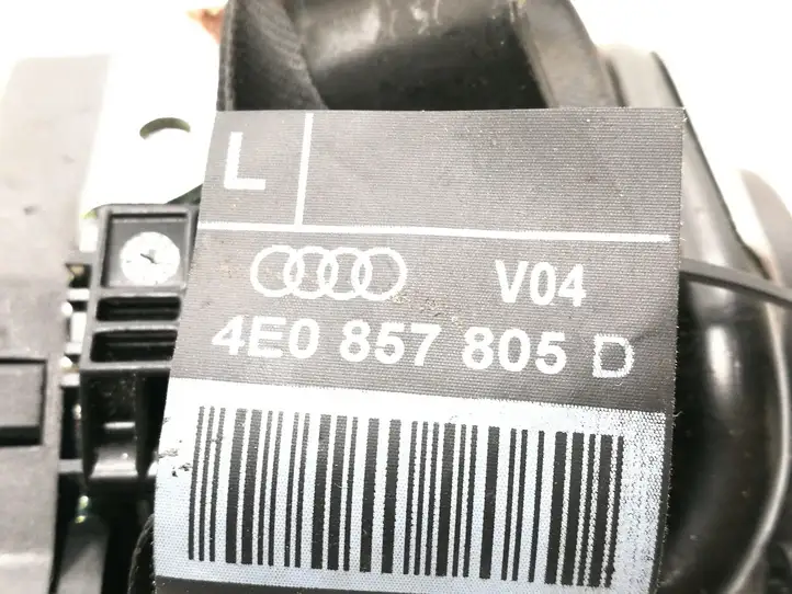 Audi A8 S8 D3 4E (2005 - 2007) 4E0857805D Задний ремень безопасности — фото 5