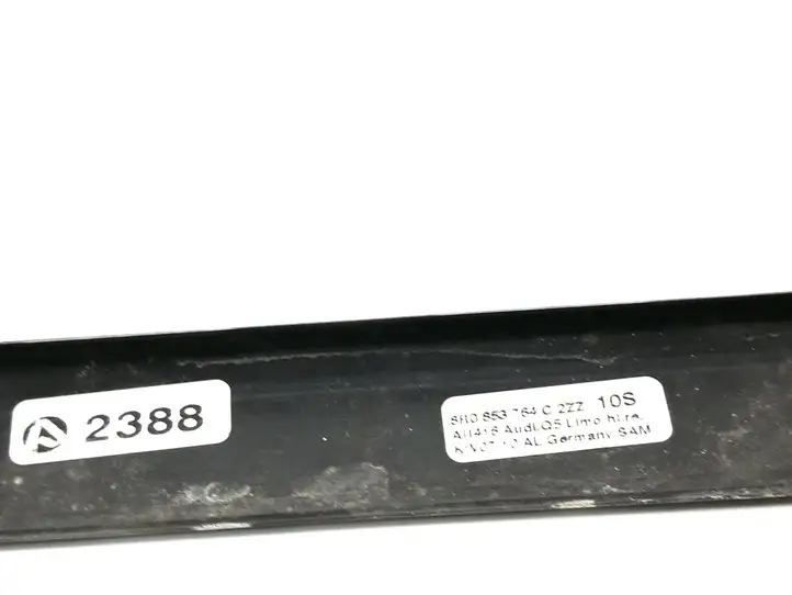Audi Q5 SQ5 (2008 - 2012) 8R0853764C Накладка стекла задней двери — фото 7
