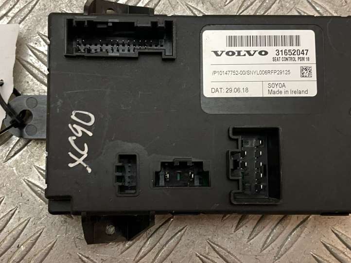 31652047 Volvo XC90 Sėdynės valdymo blokas