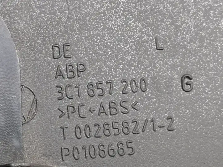 Volkswagen PASSAT B6 (2005 - 2010) 3C1857200G Обшивка рулевой колонки — фото 6