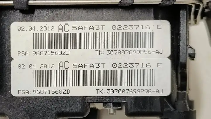 Citroen C4 (2011 - 2016) 96871568ZD Подушка безопасности руля — фото 2