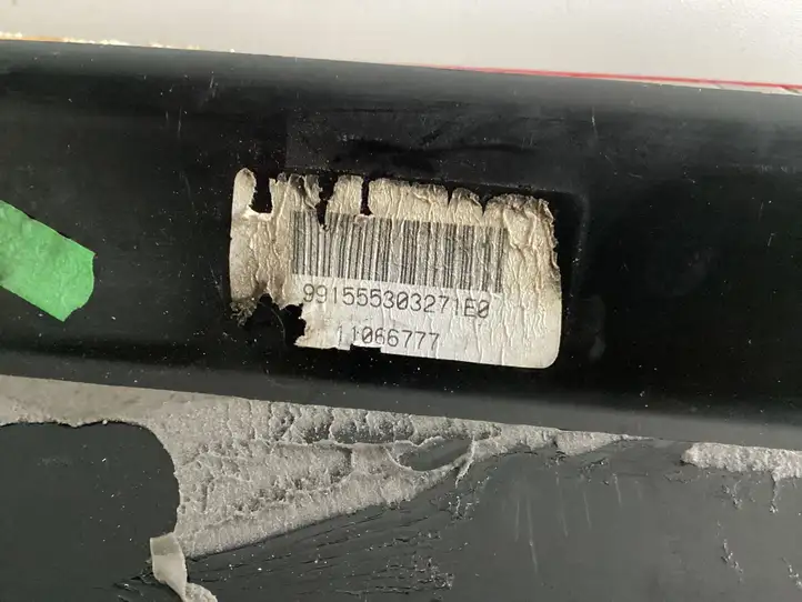 Porsche 911 991 (2011 - 2019) 991555303271 Внутренняя отделка переднего порога — фото 3