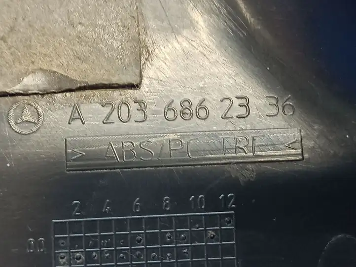Mercedes-Benz C W203 (2000 - 2007) A2036862336 Внутренняя отделка заднего порога — фото 8