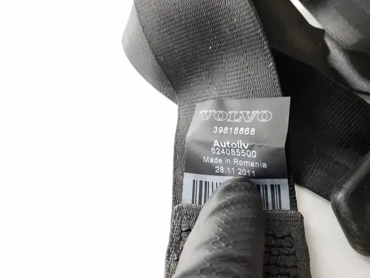 Volvo V60 (2013 - 2018) 39818868 Задний ремень безопасности — фото 3