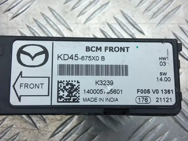 Mazda 6 (2012 - 2015) KD45675X0B Модуль управления кузовом (BCM) — фото 4
