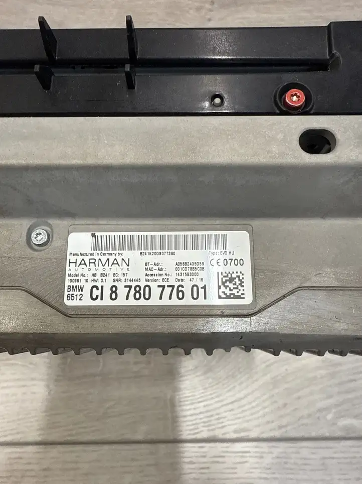 BMW 3 F30 F35 F31 (2012 - 2018) 8780776 Магнитола / мультимедийная система — фото 4