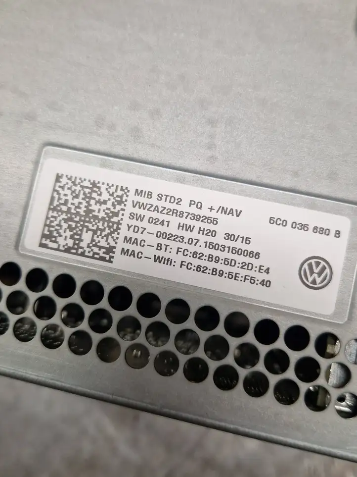 Volkswagen Sharan (2010 - 2015) 5C0035680B Магнитола / мультимедийная система — фото 9