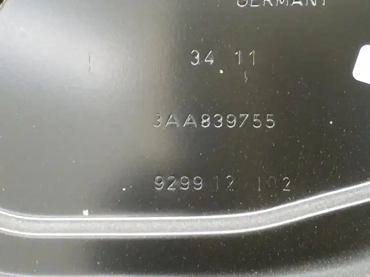 Volkswagen PASSAT B7 (2011 - 2014) 3AA839755 Стеклоподъемник задней двери без мотора — фото 2