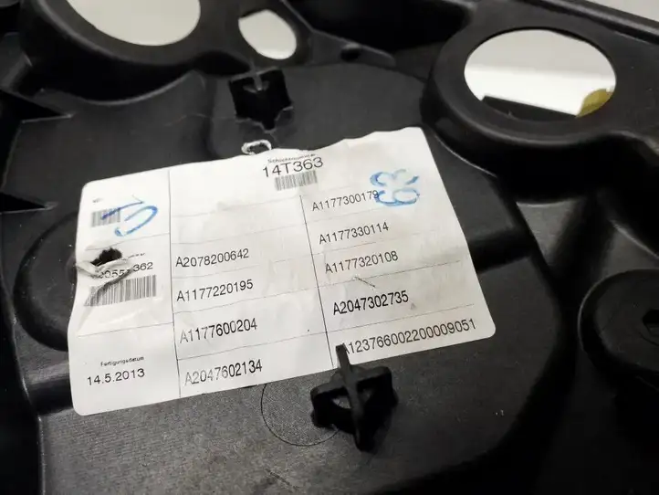 Mercedes-Benz CLA C117,X117,W117 (2013 - 2019) A1177300179 Стеклоподъемник задней двери без мотора — фото 2