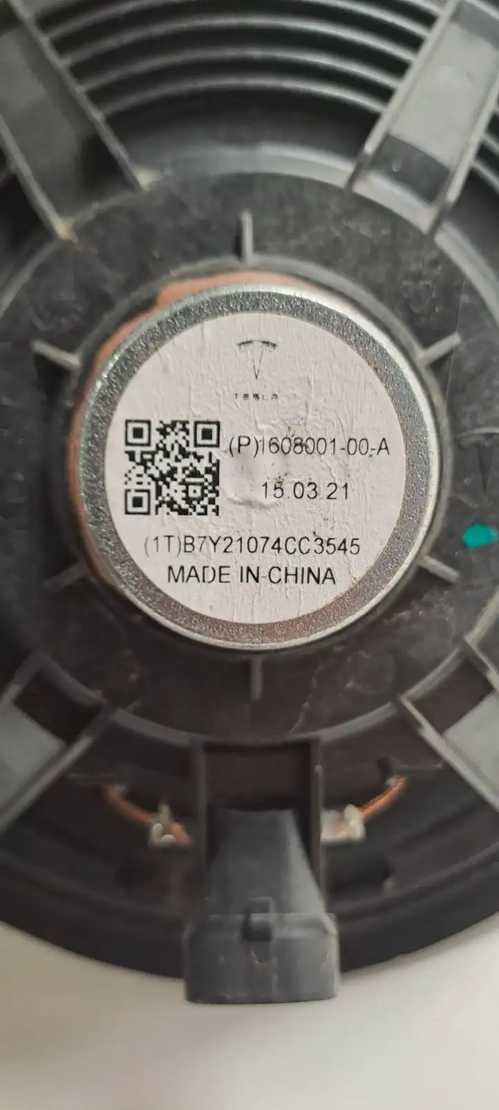 Tesla Model X (2021 - ) 160800100A Динамики задних дверей — фото 4