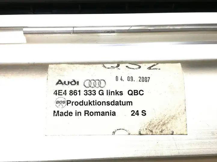 Audi A8 S8 D3 4E (2005 - 2007) 4E4861333G Солнцезащитная шторка багажника — фото 5