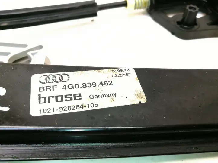Audi A6 Allroad C7 (2012 - 2014) 4G0839462 Стеклоподъемник задней двери без мотора — фото 4