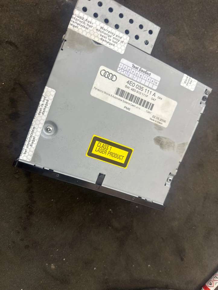 4E0035111A Audi A6 S6 C6 4F CD/DVD keitiklis