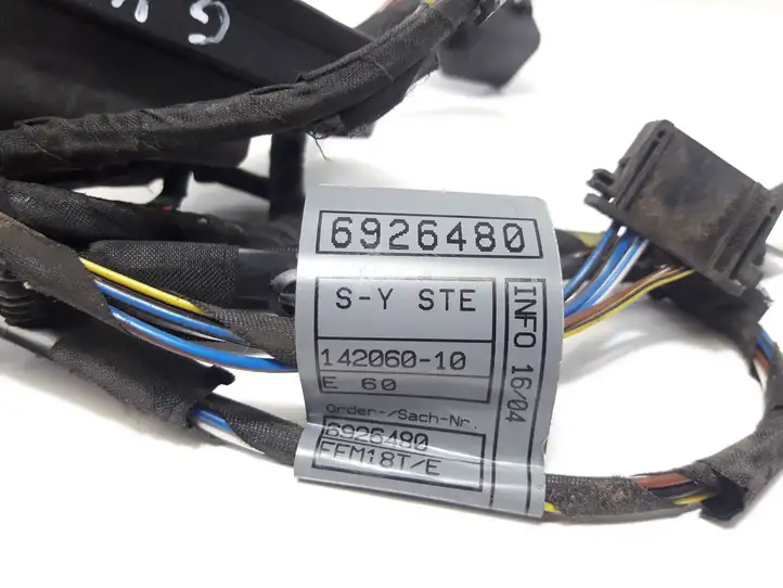 BMW 5 E60 E61 (2004 - 2010) 6926480 Проводка задней двери — фото 6