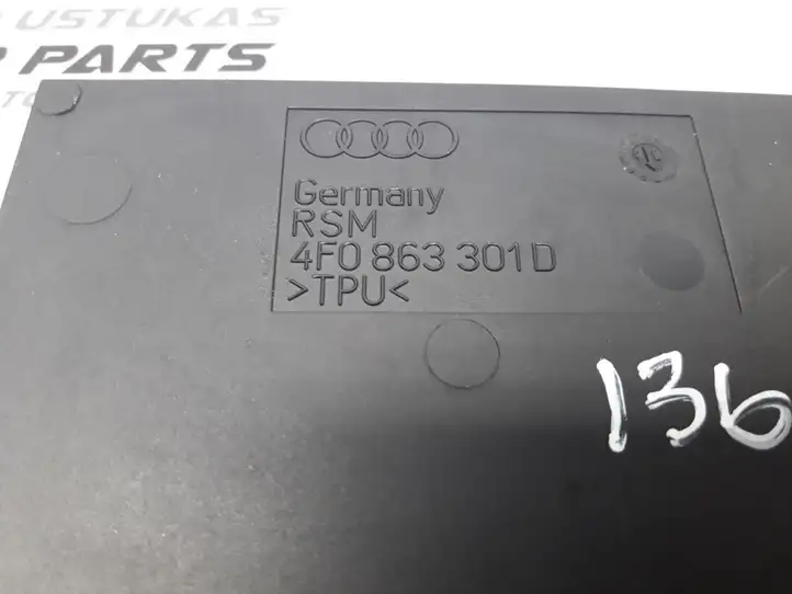 Audi A6 S6 C6 4F (2004 - 2008) 4F0863301D Коврик ящика — фото 3