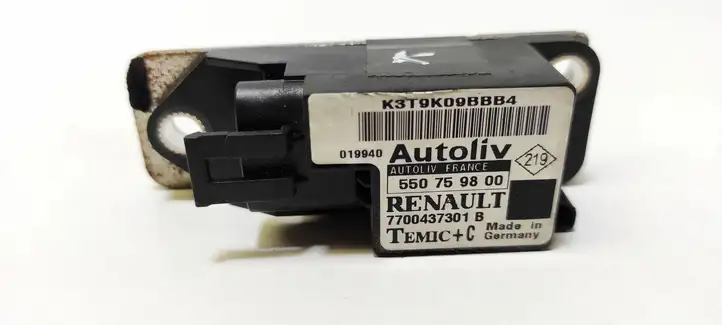 Renault Scenic I (1996 - 2003) 7700437301B Датчик удара SRS — фото 1