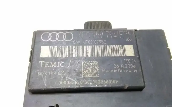Audi A6 S6 C6 4F (2008 - 2011) 4F0959794E Блок управления дверью — фото 3