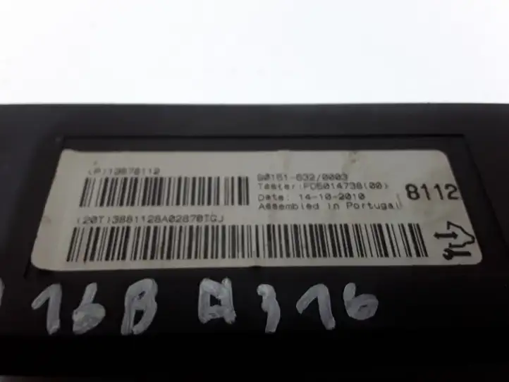 Opel Astra J (2009 - 2012) 901516320003 Прочие блоки управления — фото 3