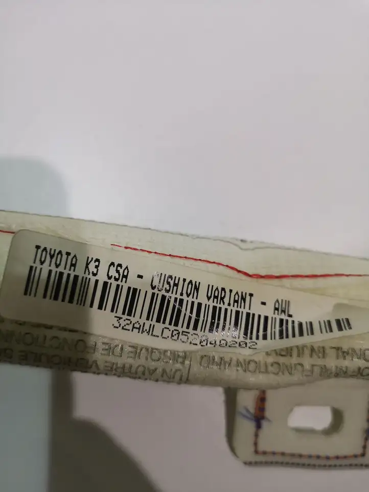 Toyota Avensis T250 (2006 - 2009) 32AWLC052040202 Боковая подушка безопасности шторка — фото 3
