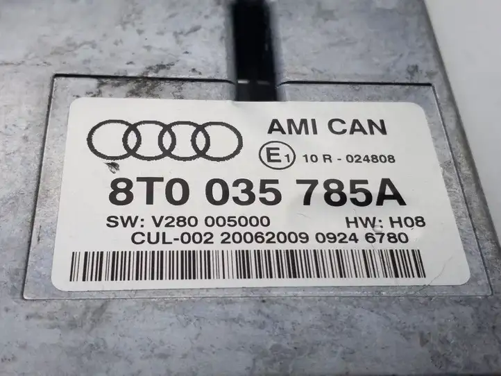 Audi A4 S4 B8 8K (2007 - 2011) 8T0035785A Контроллер мультимедийной системы — фото 3