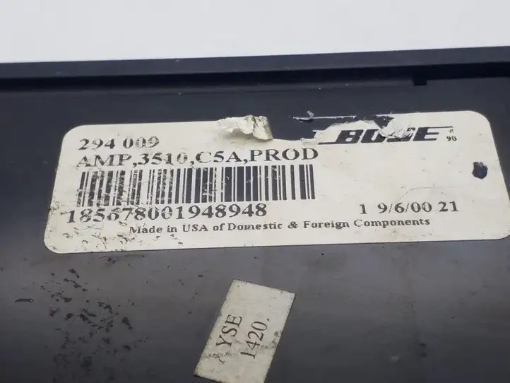 Audi A6 S6 C5 4B (1997 - 2001) AMP3510 Усилитель звука — фото 3