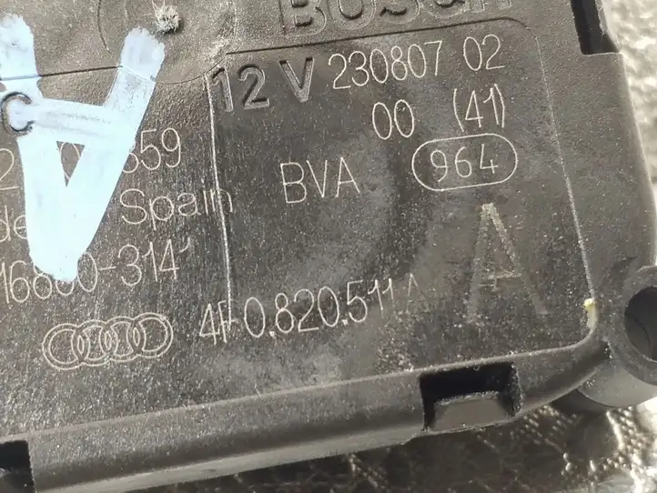 Audi A6 S6 C6 4F (2008 - 2011) 4F0820511A Двигатель задвижки потока воздуха — фото 3
