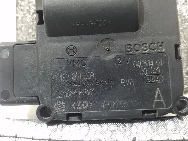 Audi A6 S6 C6 4F (2008 - 2011) 4F0820511A Двигатель задвижки потока воздуха — фото 4