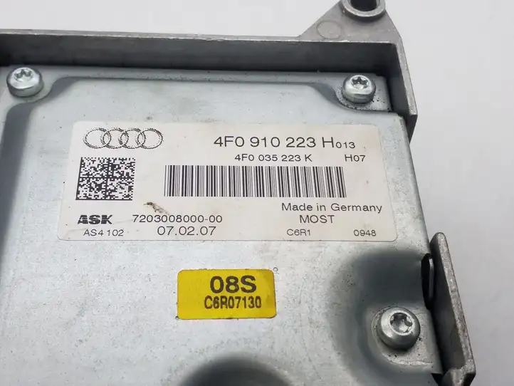 Audi A6 S6 C6 4F (2004 - 2008) 4F0910223H Усилитель звука — фото 3