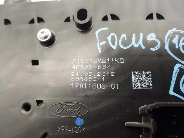 Ford Focus (2015 - 2019) F1ET18K811KD Контроллер мультимедийной системы — фото 3