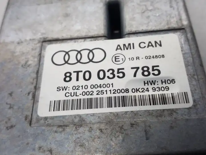 Audi Q5 SQ5 (2008 - 2012) 8T0035785 Контроллер мультимедийной системы — фото 3