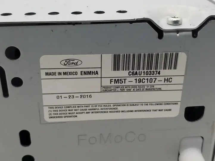 Ford Focus (2011 - 2015) FM5T19C107HC Магнитола / мультимедийная система — фото 3