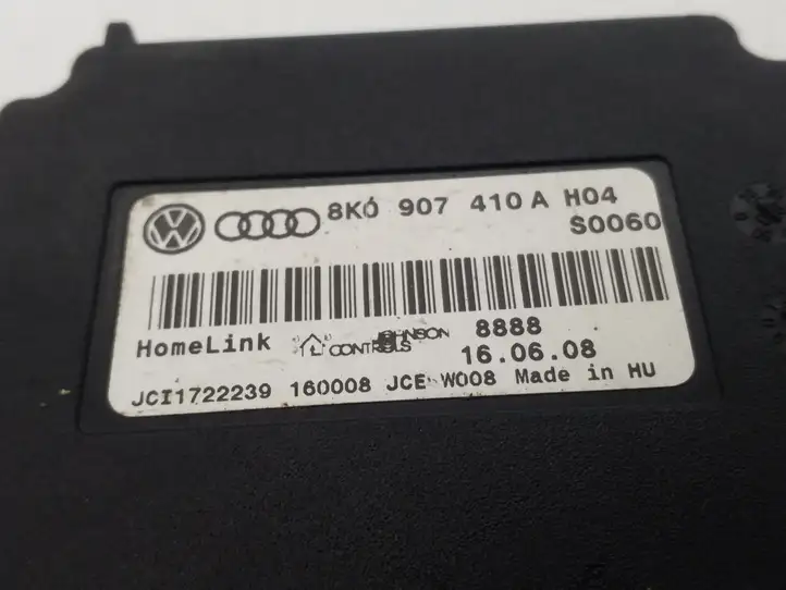 Audi A4 S4 B8 8K (2007 - 2011) 8K0907410A Пульт управления воротами — фото 3