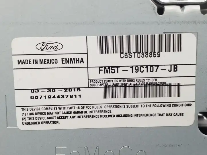 Ford Focus (2011 - 2015) FM5T19C107JB Магнитола / мультимедийная система — фото 3