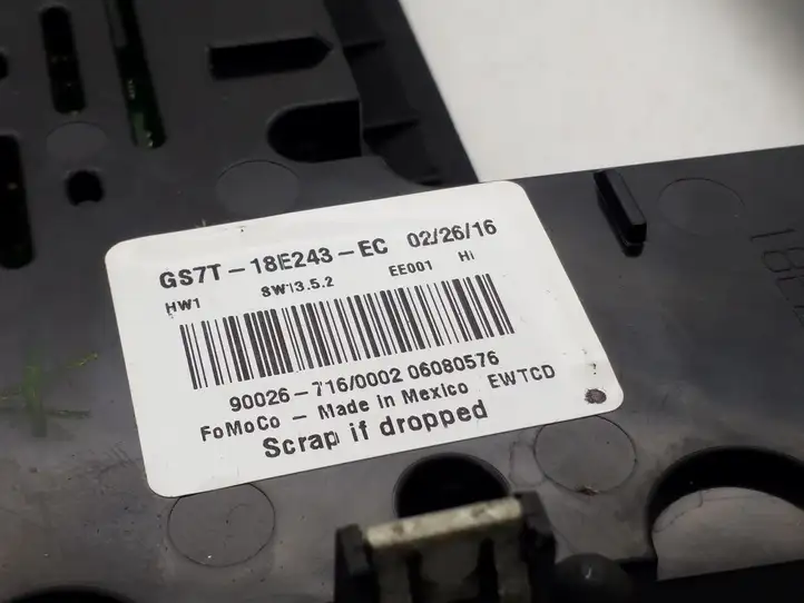 Ford Fusion II (2013 - ) GS7T18E243EC Контроллер мультимедийной системы — фото 3