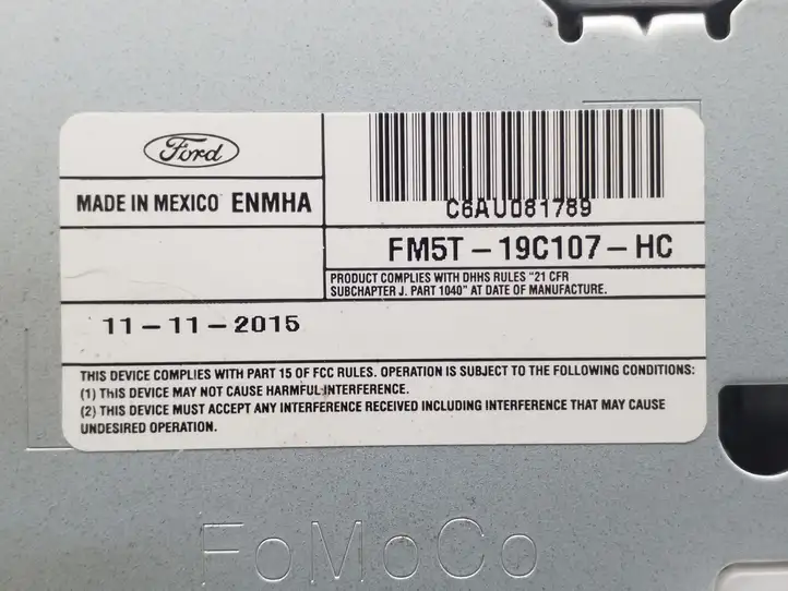 Ford Focus (2011 - 2015) FM5T19C107HC Магнитола / мультимедийная система — фото 3