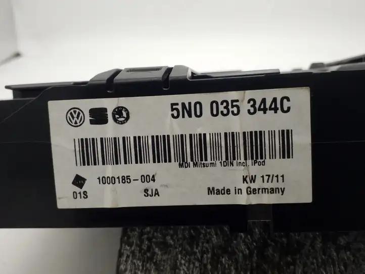 Volkswagen PASSAT B7 (2011 - 2014) 5N0035344C Контроллер мультимедийной системы — фото 3