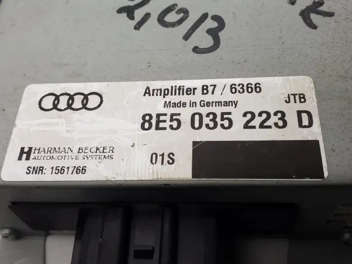 Audi A4 S4 B6 8E 8H (2000 - 2006) 8E5035223D Усилитель звука — фото 3